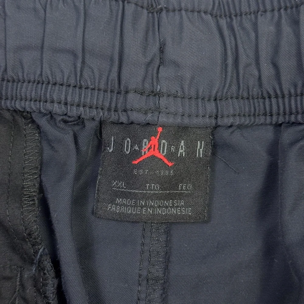 Jordan Essentials Woven Shorts Mens 2XL Black Microfiber Pockets Drawstring
